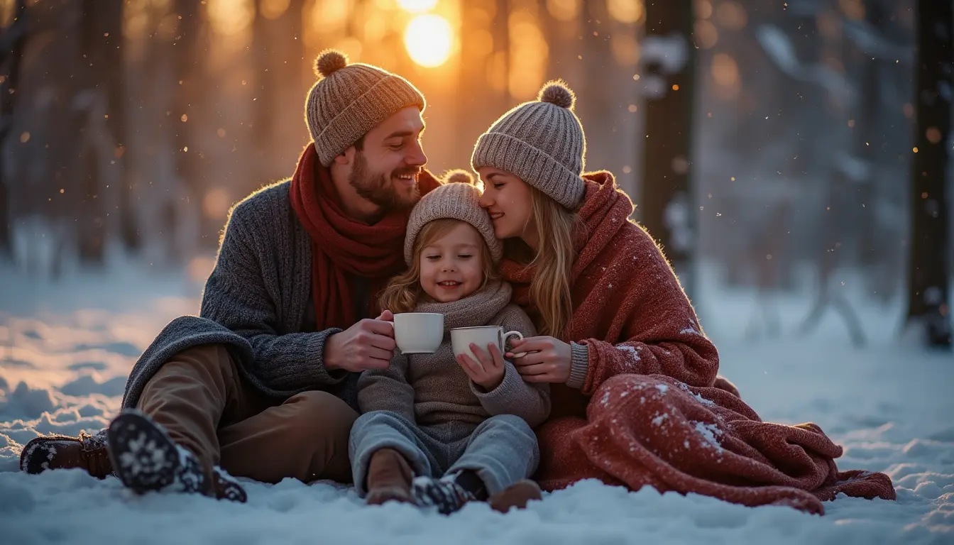 Hygge - Winterliche Familienromantik im Schnee