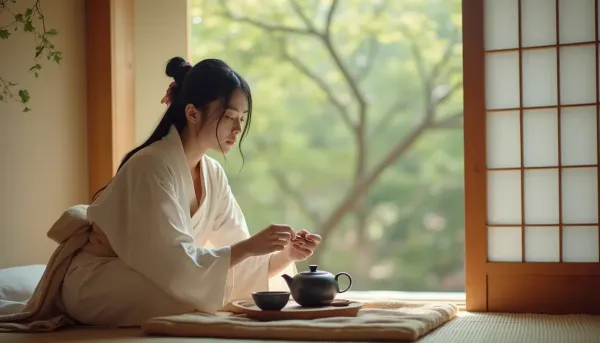 Morgendliche Rituale aus Japan